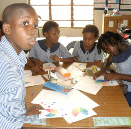Teaching Art in Ghana